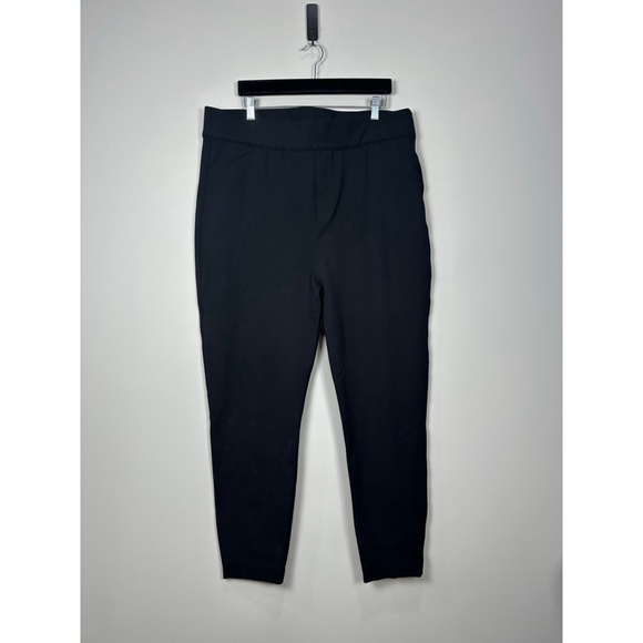 Women's Spanx Black 3X Tall Pull-On Trousers - Picture 1 of 10